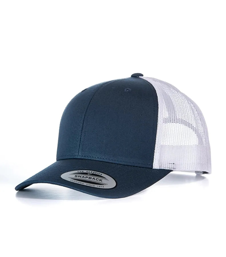 Retro Trucker 2-Tone Navy/White