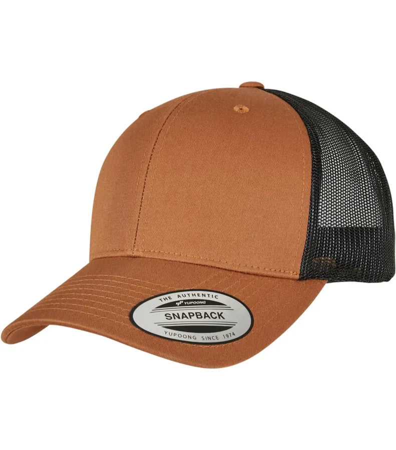 Retro Trucker 2-Tone Caramel/Black
