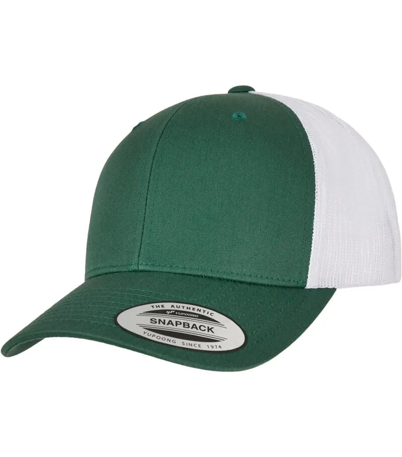Retro Trucker 2-Tone EverGreen/White