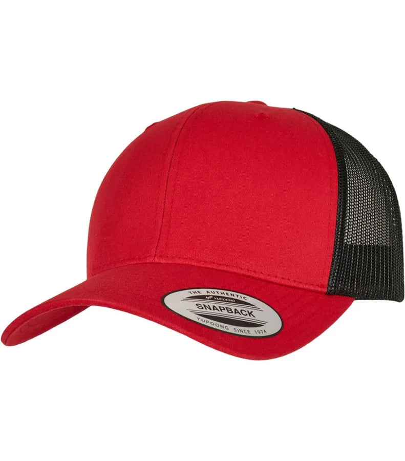 Retro Trucker 2-Tone Red/Black