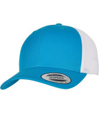 Retro Trucker 2-Tone Turquoise/White