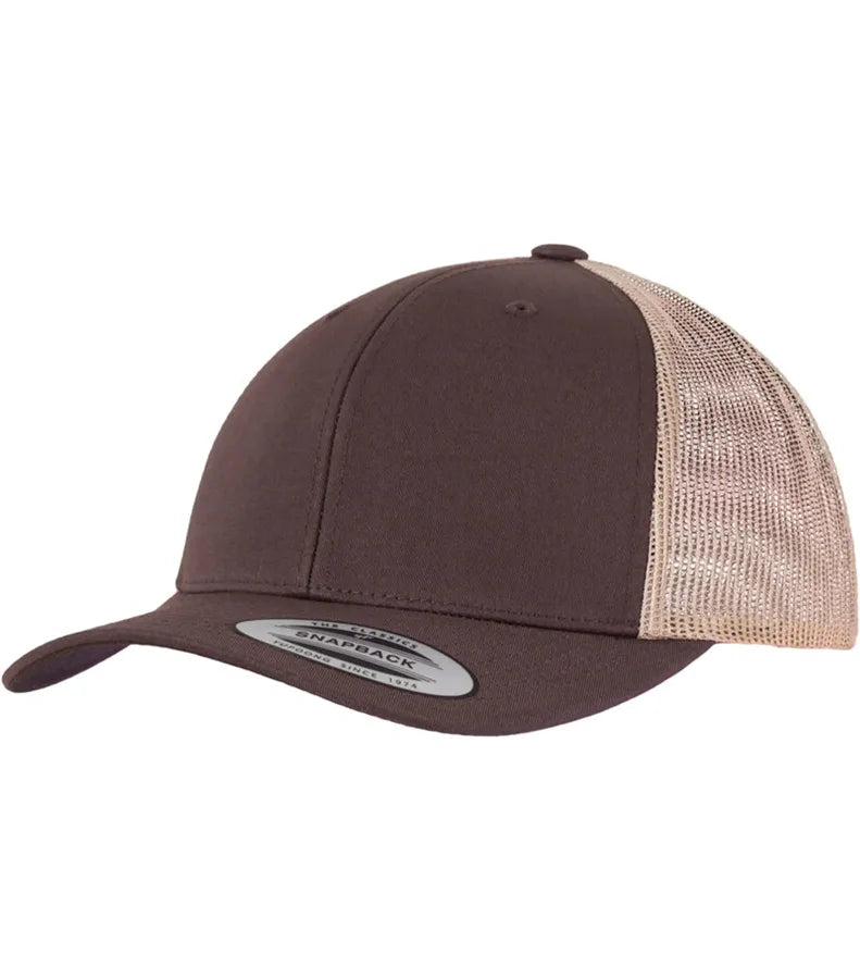 Retro Trucker 2-Tone Brown/Khaki