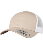 Retro Trucker 2-Tone Khaki/White