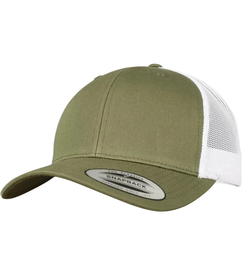 Retro Trucker 2-Tone Buck/White