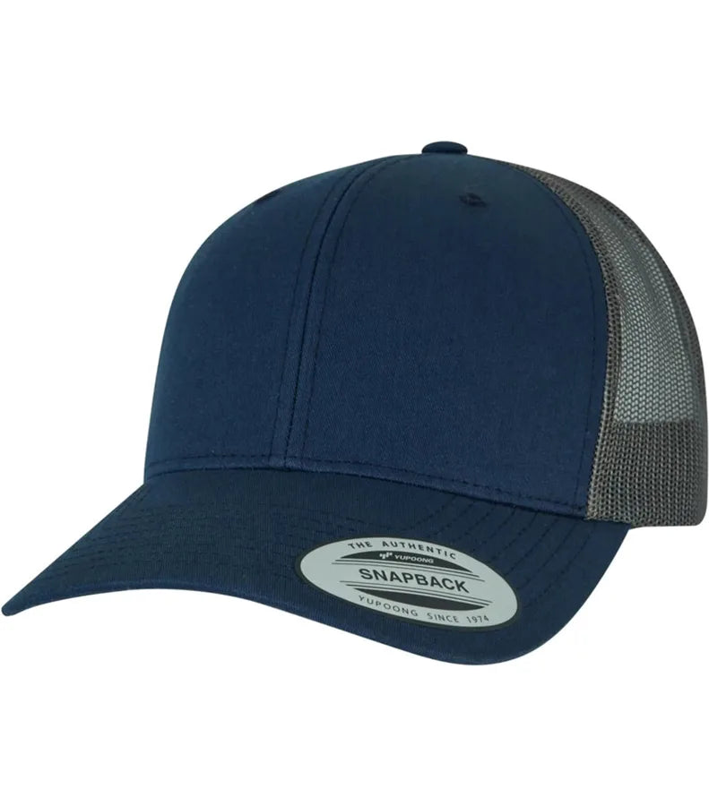 Retro Trucker 2-Tone Navy/GreyishBrown
