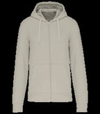 Men's Eco-Friendly Zip-Through Hoodie Clay