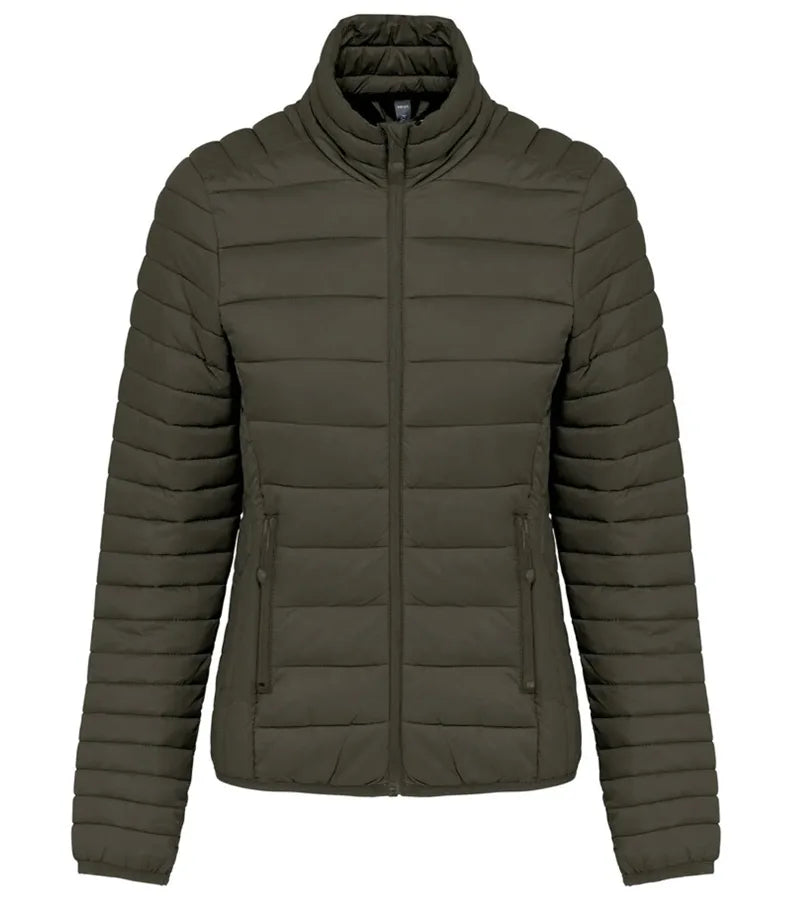 Ladies' Lightweight Padded Jacket DarkKhaki
