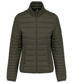 Ladies' Lightweight Padded Jacket DarkKhaki
