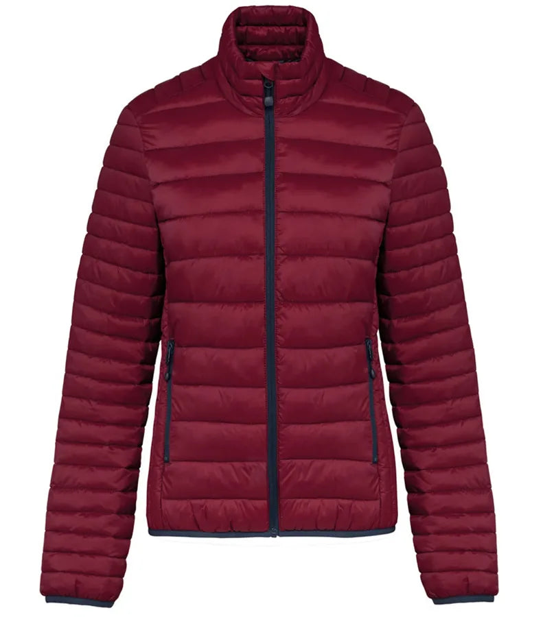 Ladies' Lightweight Padded Jacket Wine