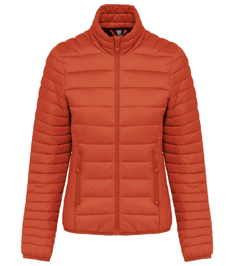 Ladies' Lightweight Padded Jacket BurntOchre