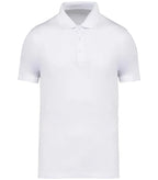 Men's polo shirt White