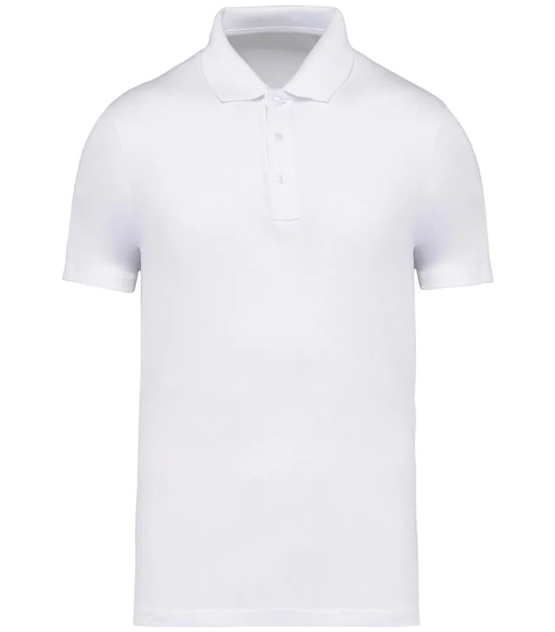 Men's polo shirt White