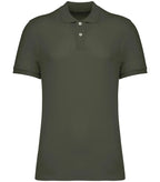 Men's Eco-Friendly Piqué Knit Polo Shirt OrganicKhaki