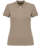 Ladies' Eco-Friendly Piqué Knit Polo Shirt WetSand