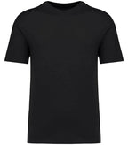 Unisex Eco-Friendly Dropped Shoulders T-shirt Black
