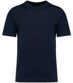 Unisex Eco-Friendly Dropped Shoulders T-shirt NavyBlue