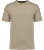 Unisex Eco-Friendly Dropped Shoulders T-shirt WetSand