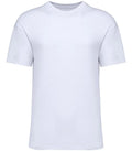 Unisex Eco-Friendly Dropped Shoulders T-shirt White