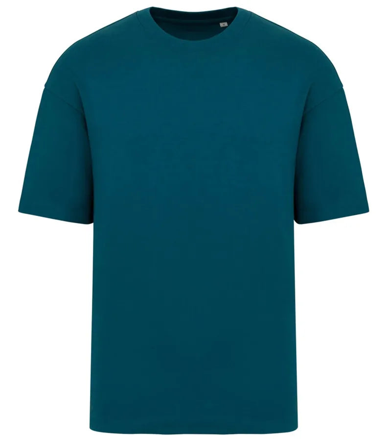 Eco-friendly Men’s Oversize T-shirt PeacockGreen