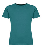 Eco-Friendly Kids' Dropped Shoulders T-shirt PeacockGreen