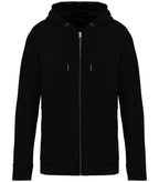 Unisex zip-up hooded sweatshirt 350gsm Black