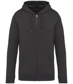 Unisex zip-up hooded sweatshirt 350gsm IronGrey