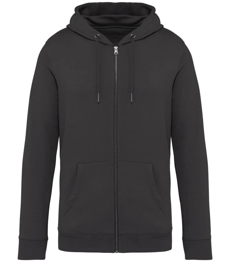 Unisex zip-up hooded sweatshirt 350gsm IronGrey