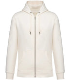 Unisex zip-up hooded sweatshirt 350gsm Ivory