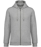 Unisex zip-up hooded sweatshirt 350gsm MoonGreyHeather