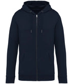Unisex zip-up hooded sweatshirt 350gsm NavyBlue