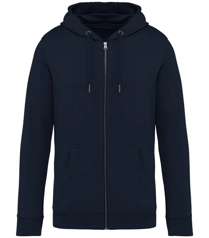 Unisex zip-up hooded sweatshirt 350gsm NavyBlue