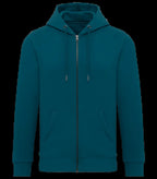 Unisex zip-up hooded sweatshirt 350gsm PeacockGreen