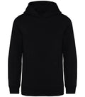 Kids hooded sweatshirt 350gsm Black
