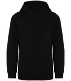 Kids hooded sweatshirt 350gsm Black