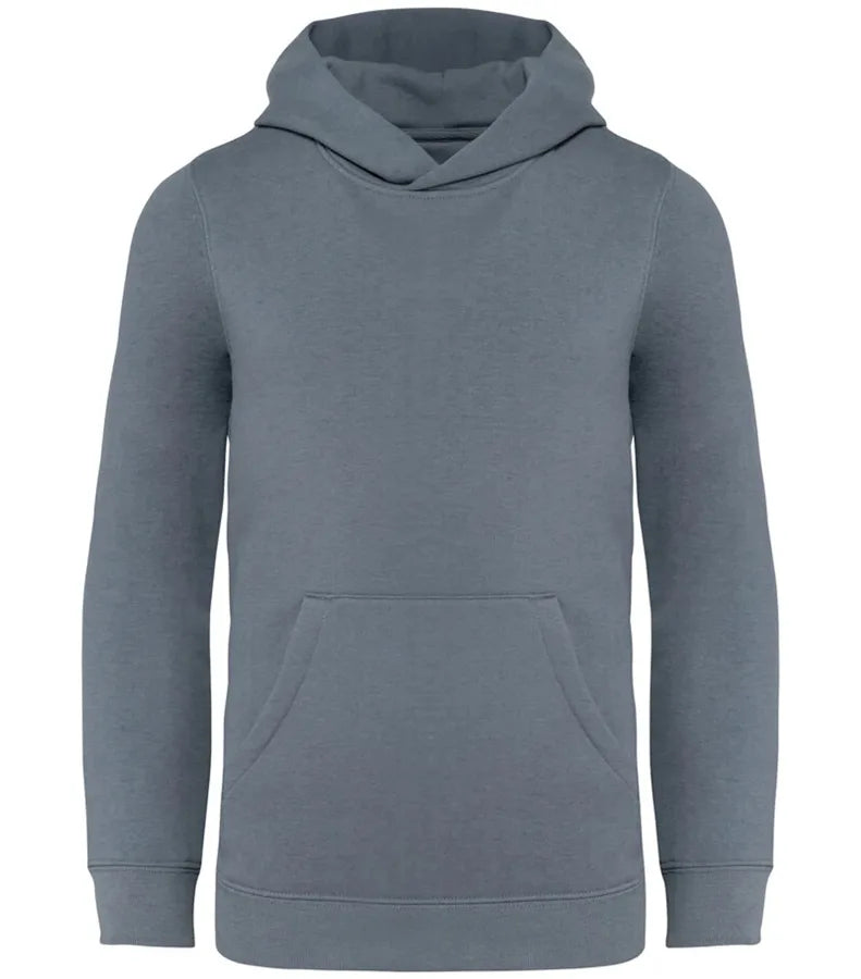 Kids hooded sweatshirt 350gsm MineralGrey