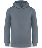 Kids hooded sweatshirt 350gsm MineralGrey