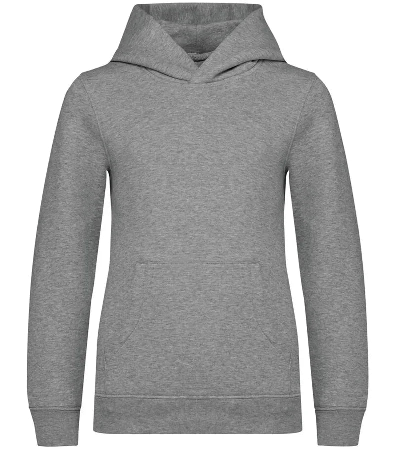Kids hooded sweatshirt 350gsm MoonGreyHeather