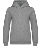 Kids hooded sweatshirt 350gsm MoonGreyHeather
