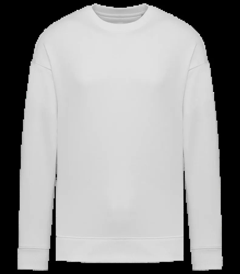 Unisex oversized sweatshirt 300gsm White