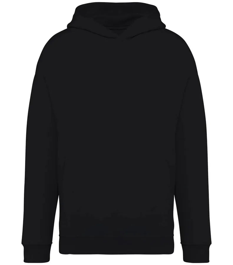 Unisex oversized hooded sweatshirt 300gsm Black