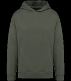 Unisex oversized hooded sweatshirt 300gsm OrganicKhaki