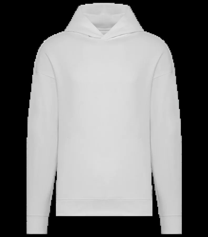 Unisex oversized hooded sweatshirt 300gsm White