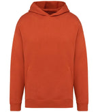 Unisex oversized hooded sweatshirt 300gsm BurntBrick