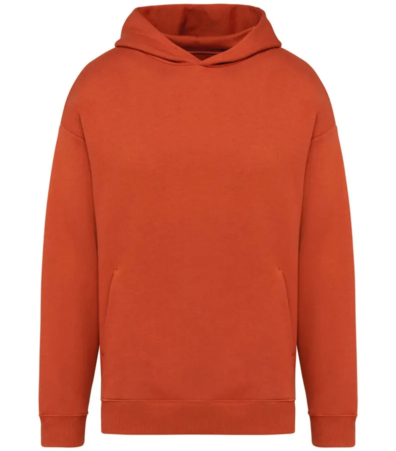 Unisex oversized hooded sweatshirt 300gsm BurntBrick