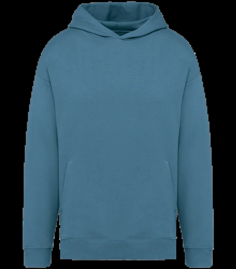 Unisex oversized hooded sweatshirt 300gsm AdriaticBlue