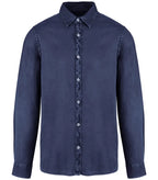 Men's washed shirt WashedNavy