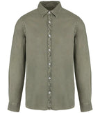Men's washed shirt WashedPaleKhaki