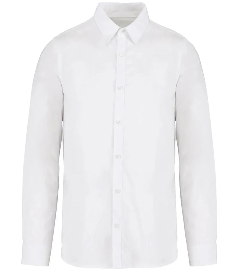Men's washed shirt WashedWhite