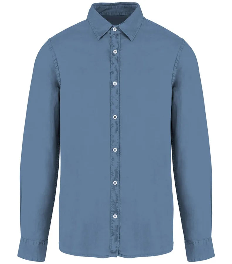 Men's washed shirt WashedCoolBlue