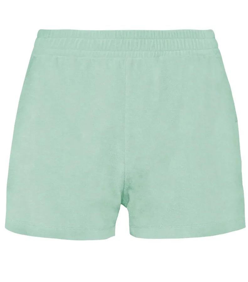 Ladies Terry Towel shorts BrookGreen